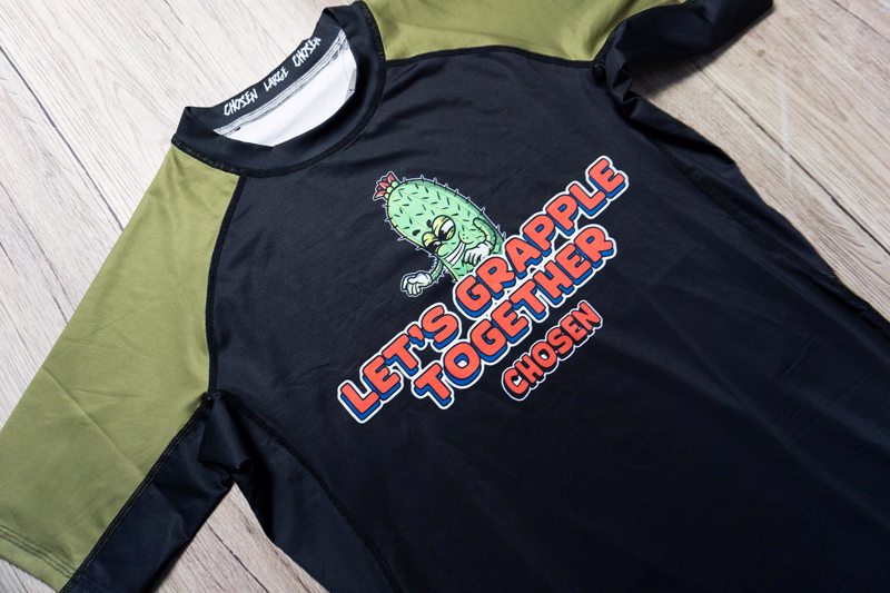 CHOSEN Lets Grapple Rashguard - black